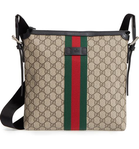 gucci supreme print|gucci supreme shoulder bag.